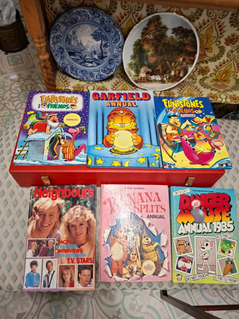 Collection of vintage annuals. Good clean condition. Various prices.